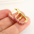 fuchsia&gold/small size