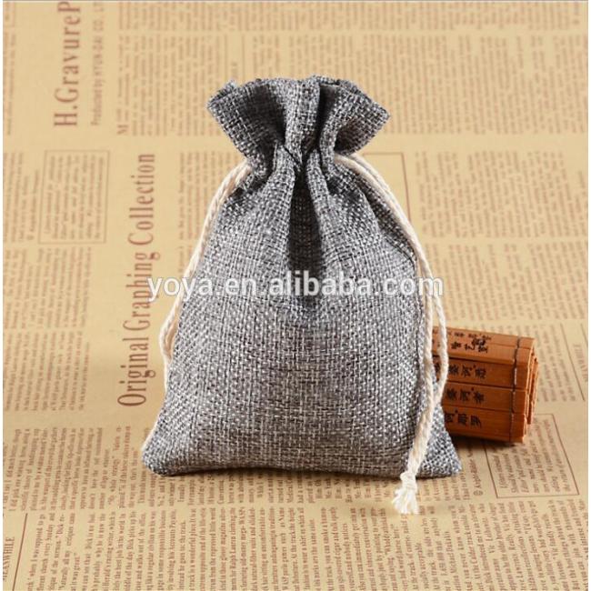 BP1027 Burlap Pouches Gift Bags Drawstring Bags, Wholesale Packing Jewelry Storage Bags