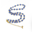 #4 blue necklace