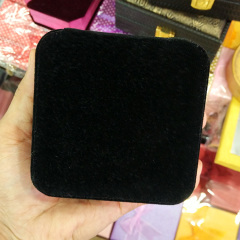 BP1017 Custom made black velvet jewelry box for bracelet package,suitable case for gift giving