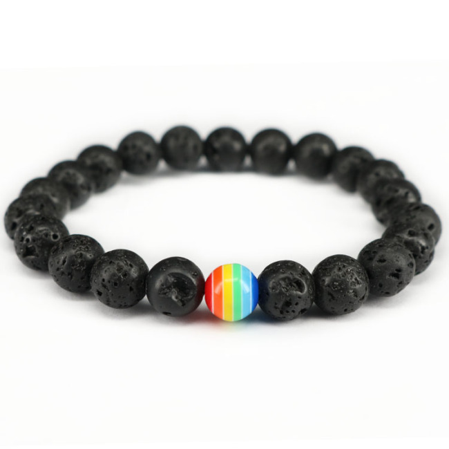 BN5185 Cheap aromatherapy bracelet lava stone bead essential oil diffuser bracelet