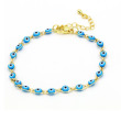 #5 light blue bracelet