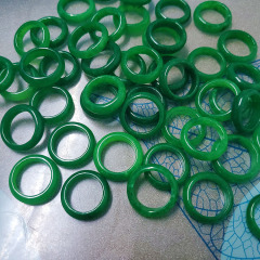 RN1039 green jade ring for women