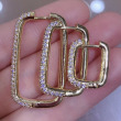 Clear&gold/big size