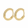 Clear CZ/GOLD