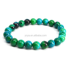BN5155 New chrysocolla beads bracelet,simple style stone bracelet,Chrysocolla beads Stretch bracelet