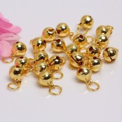 JS1499 18k Gold Plated Small Bell Charm Pendants JS1499 18k Gold Plated Small Bell Charm Pendants