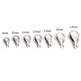 JF0757 9mm,10mm,11,12mm,13mm,15mm,19mm stainless steel claw clasps