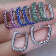 fuchsia&silver/small size