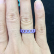 #8 purple/4.5mm wide