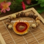 BRH1493 Wholesale picture jasper beaded geode agate druzy charm bracelet for women