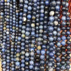 SB6973 Natural Stone Blue Dumortierite Beads