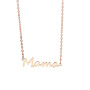 NS1018 HIgh Quality Stainless Steel Mama Mother Gift Necklace,Personalized Name Letter Word Initial Necklace