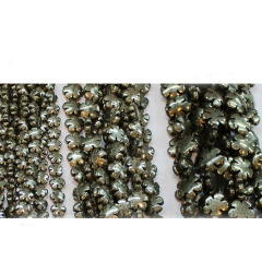 PB1086 rose natural golden good price pyrite beads