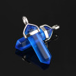 #54 blue glass crystal