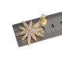 CZ7461 Popular Style CZ Micro Pave Starburst Charm Pendants