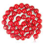 CB8008 15.5 inches strings natural stone loose beads dyed red coral beads