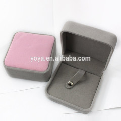 BP1009 Elegant bracelet jewelry gift box,pink paper and velvet bracelet packing box for valentine