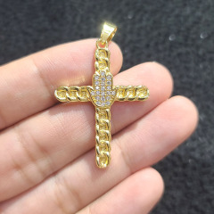 CZ8437 Unique CZ diamond mirco pave heart mary moon lightning butterfly evil eye star cross charms Pendants Christian Jewelry