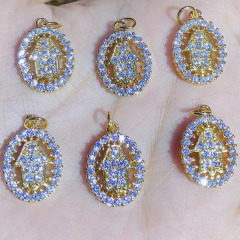 CZ8467 mini micro pave cz evil eyes figure Female Figure body,angel crown,starfish,mary hamsa hand lightning halo charm pendant