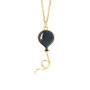 NM1194 Fashion Popular Jewelry Gold Enamel Balloon Pendant Stainless Steel Chain Necklace