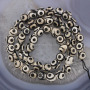 AB0449 Wholesale Black and White Evil Eye tibetan tibet agate gemstone beads