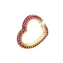 EC1565  Chic Clip Earing Heart Cuff Earrings Non- Piercing earrings for women jewelry