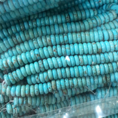 TB0010-6 Turquoise Heishi Beads,Turquoise Wheel Beads