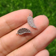 #11 angel wing/silver