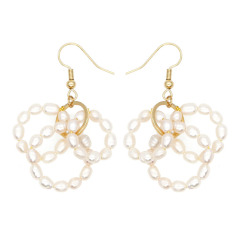 EP1004 new arrival fashion stainless steel women hoop earring ,trendy hook pearl ladies earring EP1004 new arrival fashion stainless steel women hoop earring ,trendy hook pearl ladies earring
