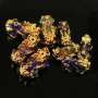 JS1459  24K Gold Plated Colour Changing Pixiu Pi Yao Beads for Lucky Bracelets Making Supplies