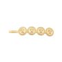 H1004 Popular Baroque Style Hair Pins Medallion Gold Coin Hair Pin Clips Gold Medusa Barrette Korean Hair Accessories