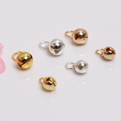 JS1499 18k Gold Plated Small Bell Charm Pendants