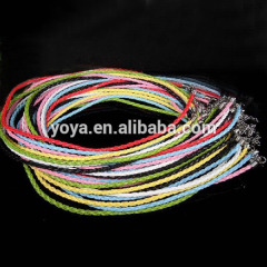 BC0303 Fashion braided leather cord necklace chain BC0303 Fashion braided leather cord necklace chain