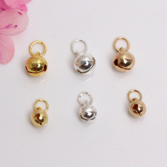 JS1499 18k Gold Plated Small Bell Charm Pendants
