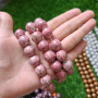 Blue Purple Pink Gilt Gold Porcelain Chinese Round Bead Vintage Shou Double Happiness & Longevity Beads Porcelain Round Beads ,