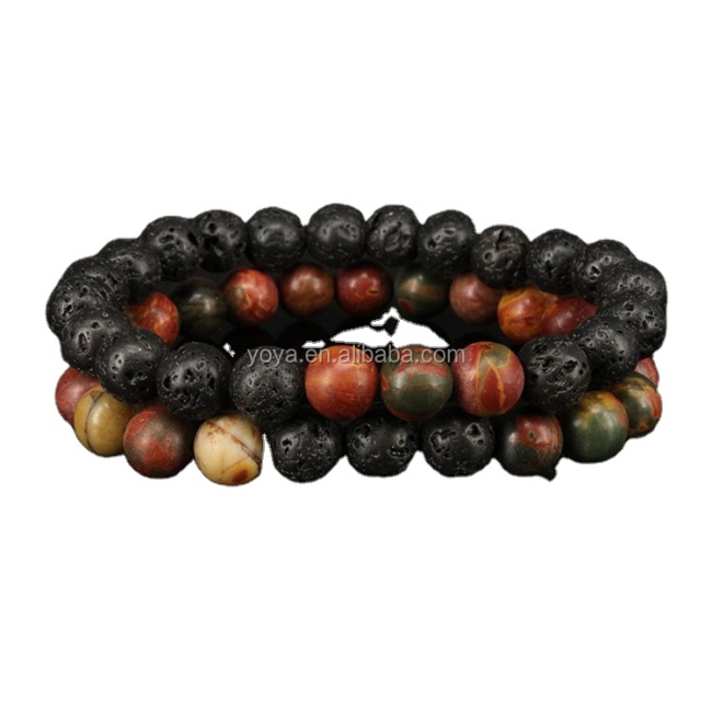 BN5101 Protective couples bracelets long distance relationship bracelet lava bracelets for couples Valentines gift