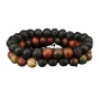 BN5101 Protective couples bracelets long distance relationship bracelet lava bracelets for couples Valentines gift