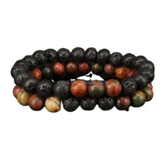 BN5101 Protective couples bracelets long distance relationship bracelet lava bracelets for couples Valentines gift