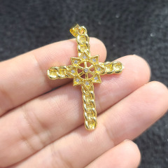 CZ8437 Unique CZ diamond mirco pave heart mary moon lightning butterfly evil eye star cross charms Pendants Christian Jewelry