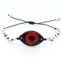 BG1095 Hot Sale Colorful  Evil Eyes Howlite Beads Bracelet,Gemstone Bead Tiger Evil Eyes Bracelet