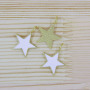 JS1545 Hot Sale 18KGold Plated Colorful Enamel Neon Star Charm Pendants for Necklace Earring Making Supplies
