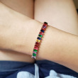 rainbow/rose gold