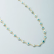 #10 glaze white/necklace