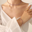 necklace/pink