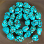 TB0075 Hot Pink Chunky Beads,Turquoise Magnesite Nugget Beads