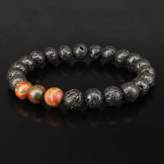 BN5101 Protective couples bracelets long distance relationship bracelet lava bracelets for couples Valentines gift
