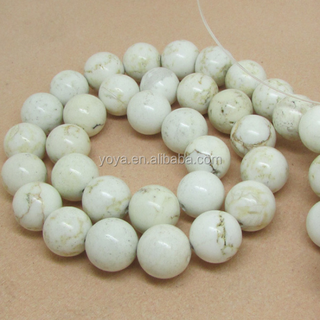 TB0295 Natural White Magnesite Beads,White Turquoise Beads