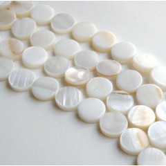 SP4050 Mother of Pearl Shell Coin beads,MOP shell coin beads