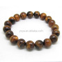 BRG1039 Natural 10mm Round Tiger Eye gemstone beaded Bracelet,Elastic bracelet